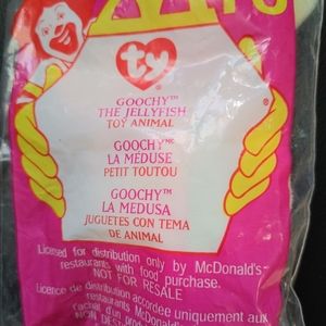 Goochy the Jellyfish Toy Animal - McDonald's 2000 Happy Meal